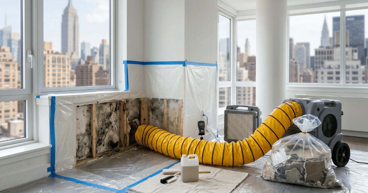 Mold Removal in Manhattan Apartments: Costs & Process