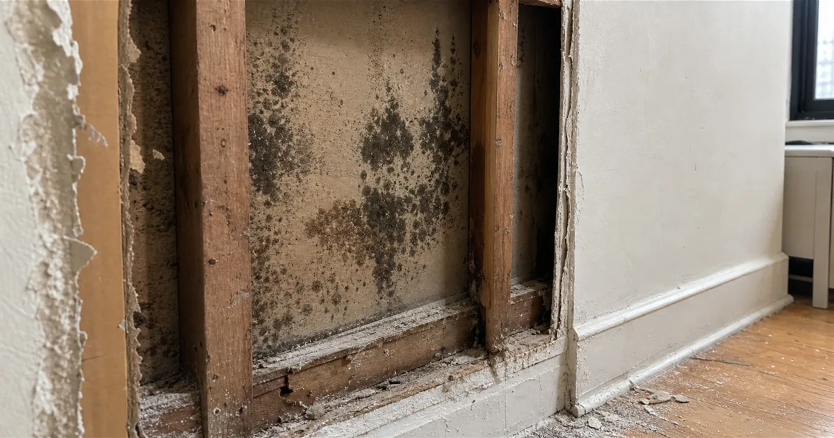Mold Behind Walls in NYC: How It Is Found and Removed
