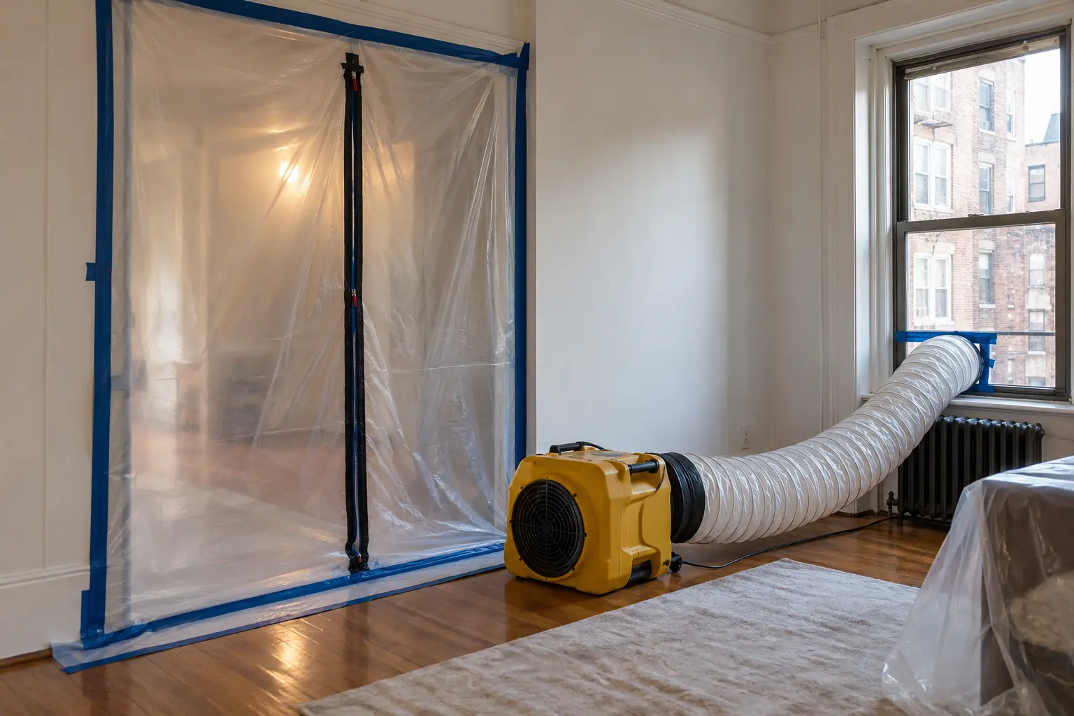 Mold Containment and Negative Air Explained
